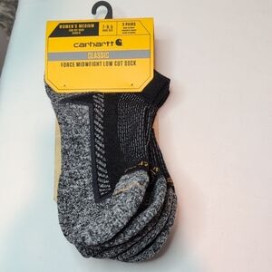 NWT Carhartt Women's Low Cut Socks Size Medium